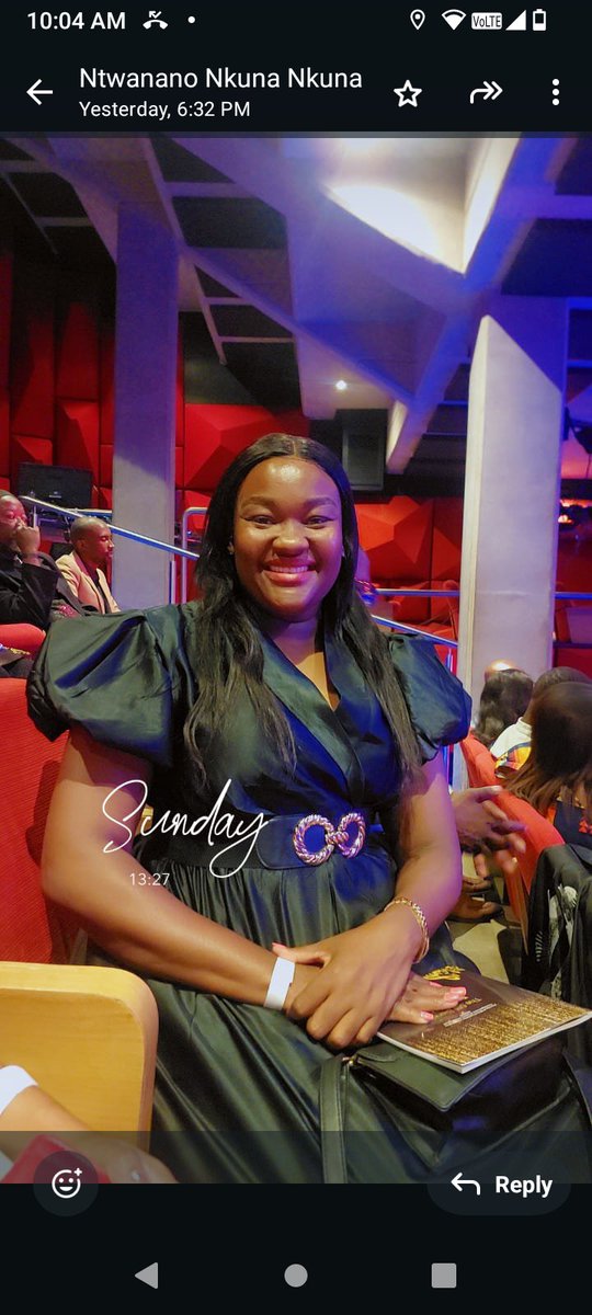 #bvsmawards what an inspiring event it was. Thank you Mam <a href="/YvonneChakaX2/">Yvonne Chaka Chaka</a> for the invite