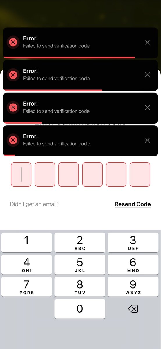 CSmithIII's tweet photo. @FanableApp the app not working or letting me get my code to log in, anyway to fix https://t.co/r14qa2bzWF