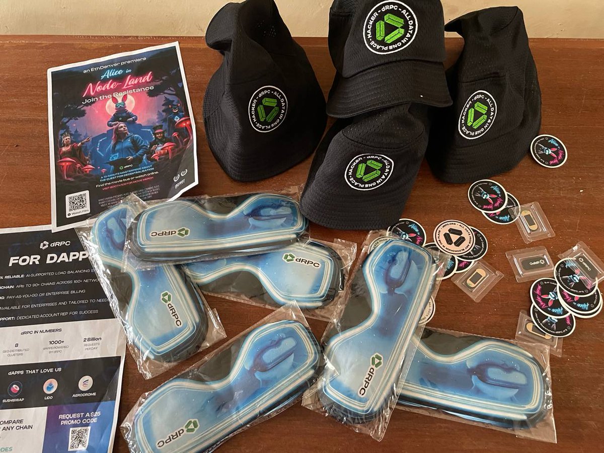 Busy weekend for dRPC ambassadors <a href="/armsves/">🌱🇻🇪 Armando Medina | dRPC Ambassador</a> and <a href="/JamesWasonga8/">James Wasonga || Powered by dRPC.org</a> at Encode in London (UK) and EthNile in Kampala, Uganda, ripping up challenges, getting devs familiar with NodeCloud, and passing out swag love to the participants <3 Stay put for the next challenge!