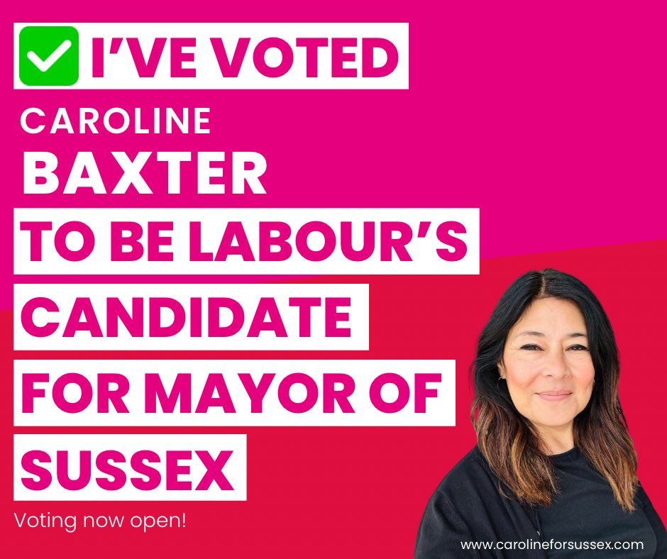 Caroline for Sussex tweet media