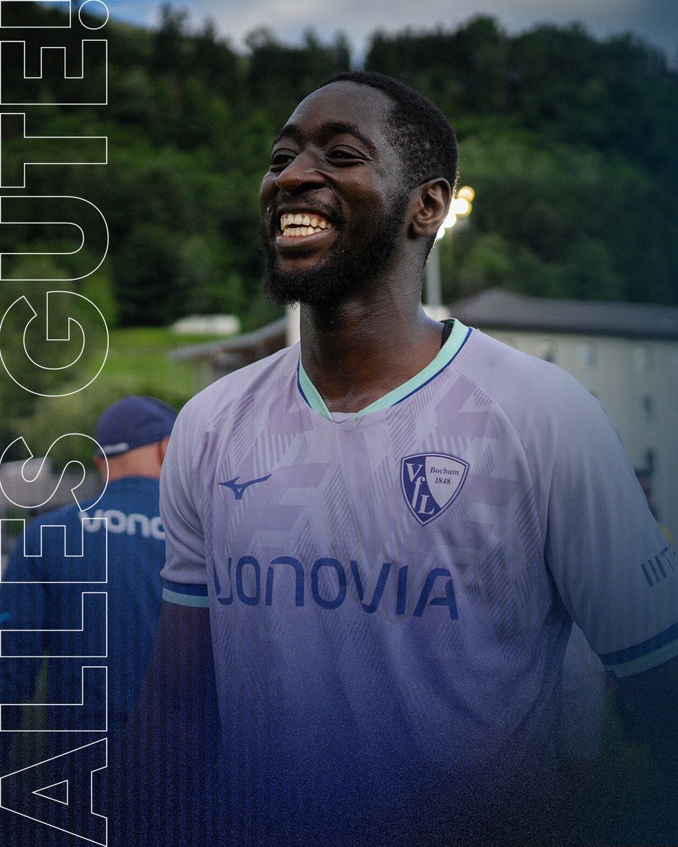 Herzlichen Glückwunsch, Ibou!🥳 Ibrahima Sissoko wird heute 28, alles Gute, freuen uns schon auf dein Comeback!🙌

#meinVfL