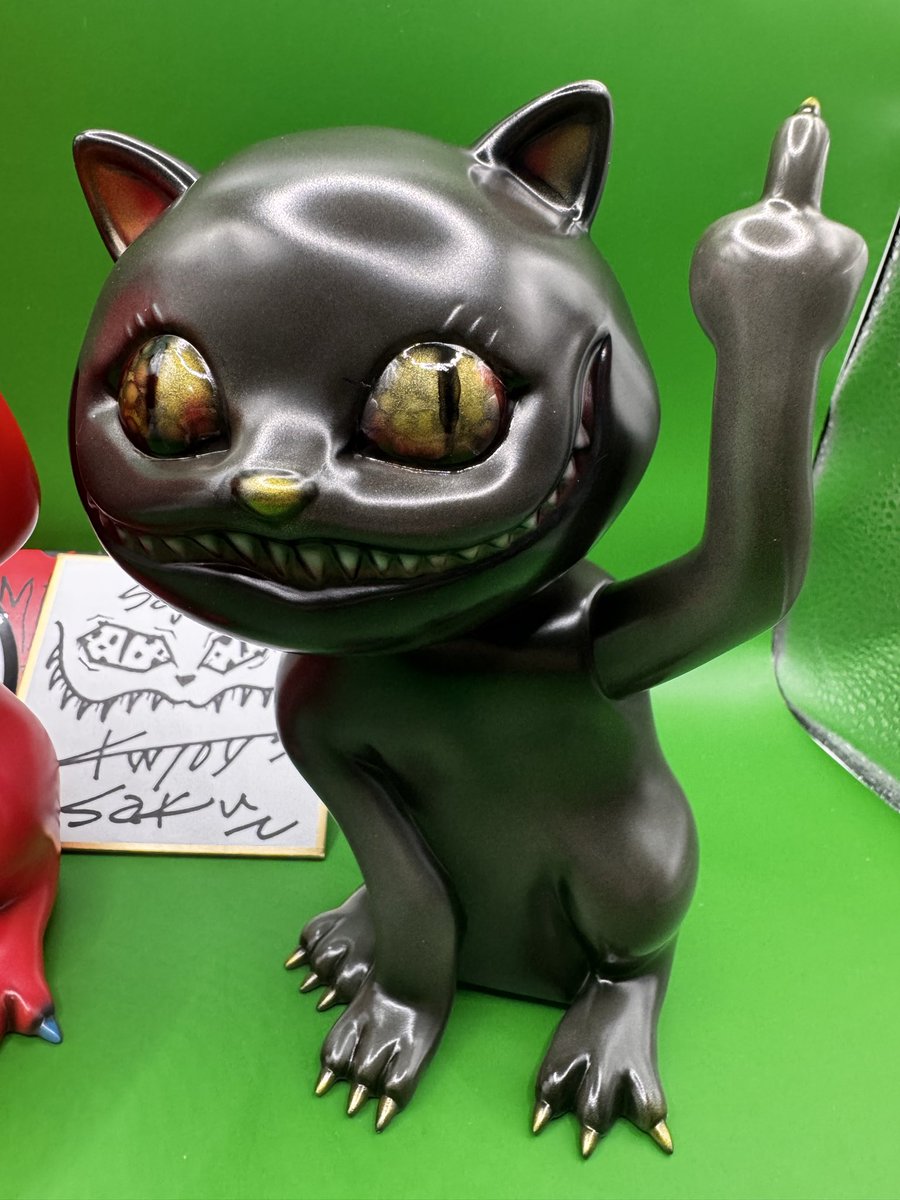 かっこわらい雑貨店　TAMA タマ 黒 未開封　猫 カブ on X