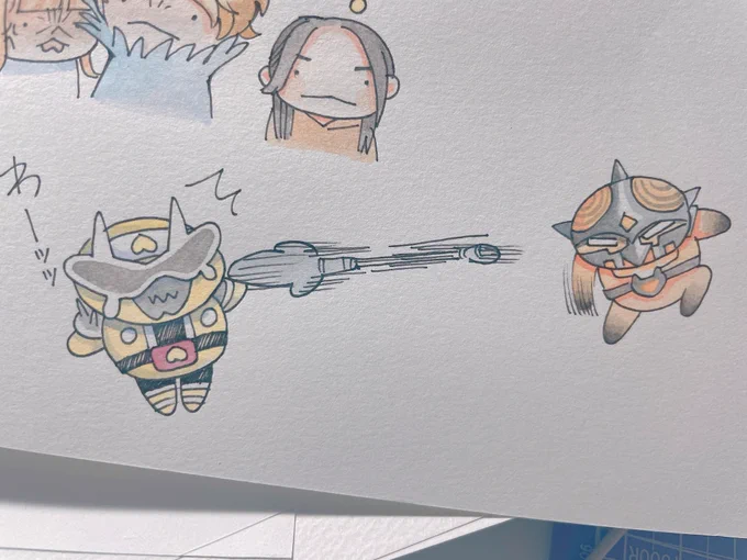 自画自賛だけど、やっぱここらへんがむっちむちでかわいい