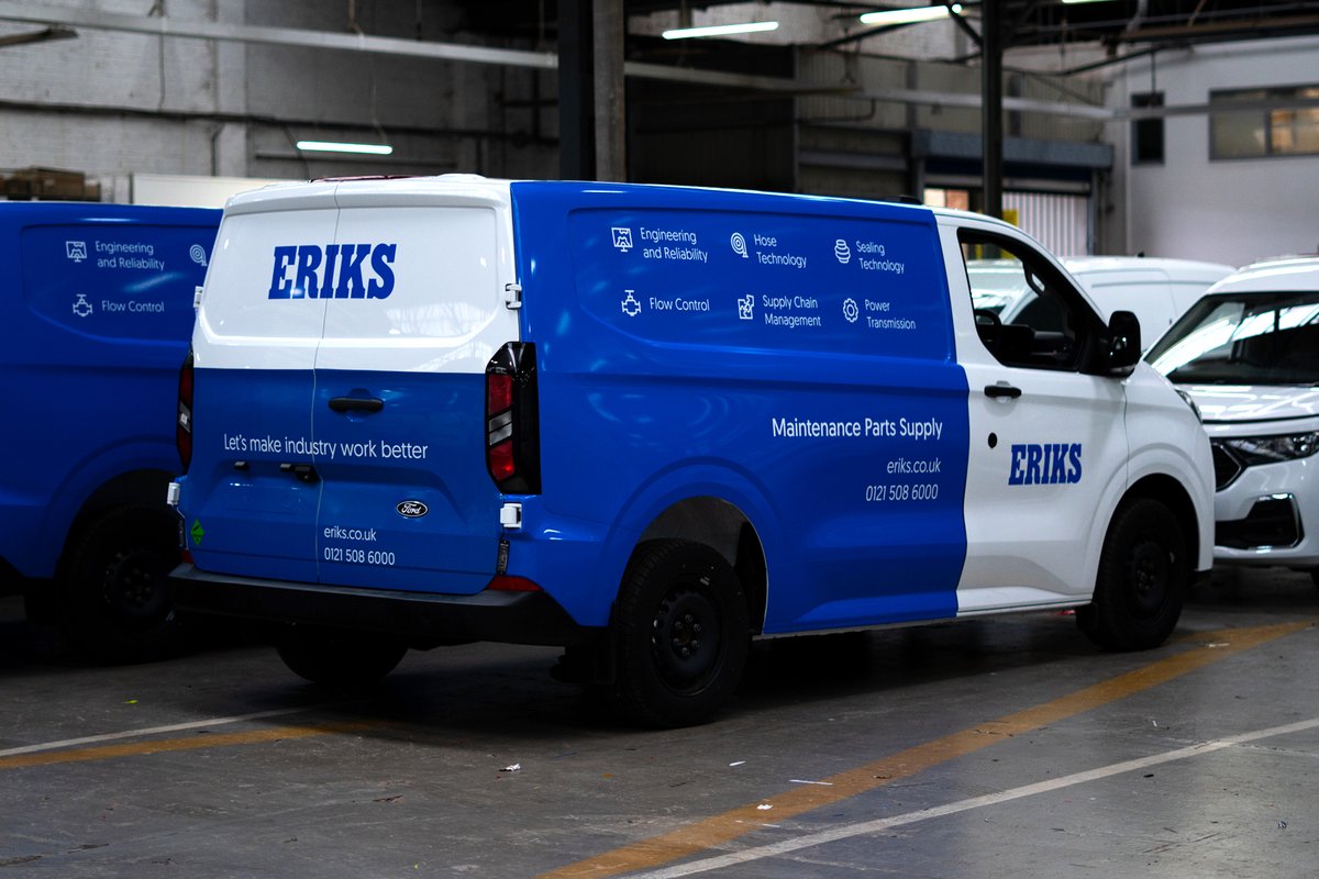 MediafleetLtd's tweet photo. Turning Heads on the Road: #ERIKS Adds Another Batch of LCVs to Their Fleet
It’s been fantastic to see this rollout progress, and we’re proud to have played a part in bringing it to life.
#PartialWrap #CommercialFleet #BrandingSpecialists https://t.co/yk73TUkH2z