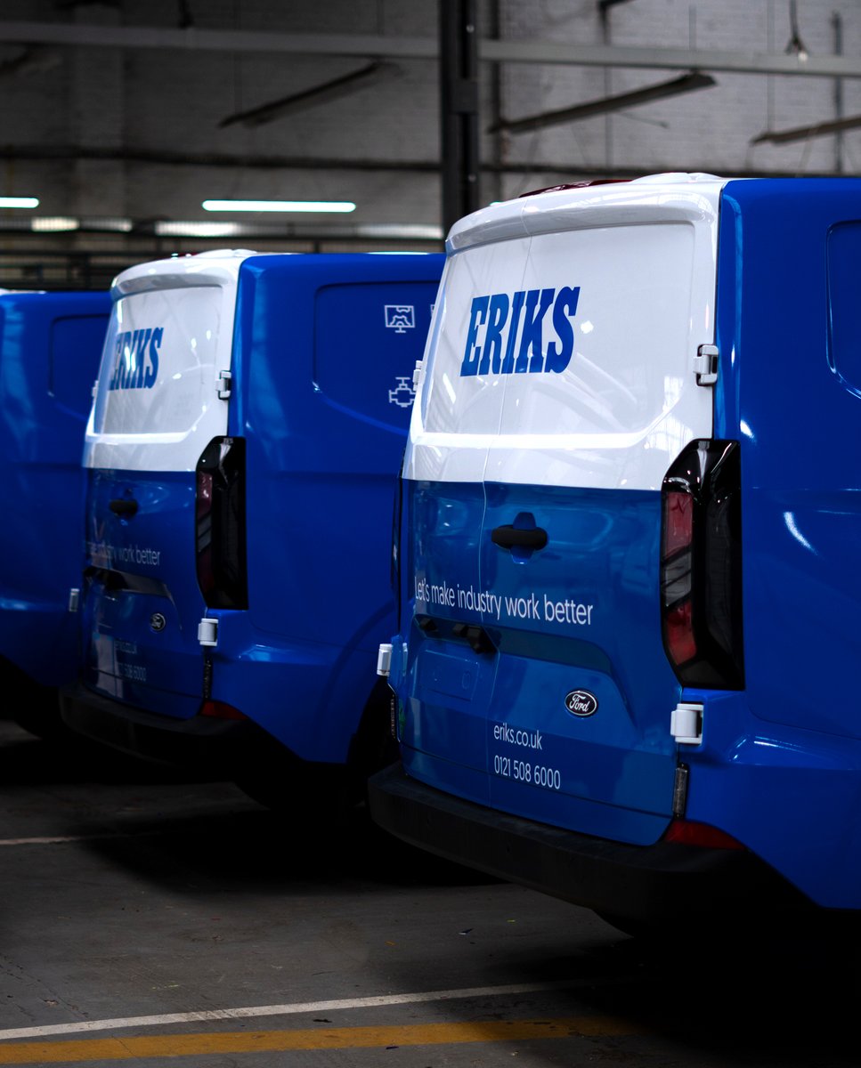 MediafleetLtd's tweet photo. Turning Heads on the Road: #ERIKS Adds Another Batch of LCVs to Their Fleet
It’s been fantastic to see this rollout progress, and we’re proud to have played a part in bringing it to life.
#PartialWrap #CommercialFleet #BrandingSpecialists https://t.co/yk73TUkH2z