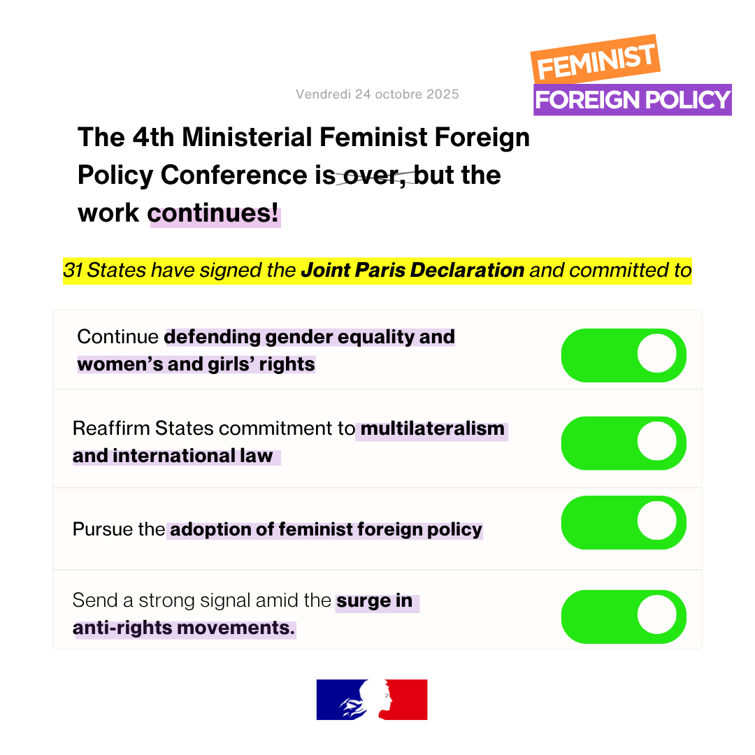 FRauBangladesh's tweet photo. #FFPConference | 31 States - 🇦🇲 🇦🇺 🇧🇪 🇨🇦 🇨🇱 🇨🇴 🇨🇾 🇩🇴 🇪🇪 🇫🇷 🇩🇪 🇮🇸 🇮🇪 🇽🇰 🇱🇻 🇱🇷 🇱🇹🇱🇺 🇲🇽 🇲🇩 🇳🇱 🇲🇰 🇳🇴 🇵🇹 🇷🇼 🇸🇮 🇪🇸 🇹🇭 🇺🇦 🇬🇧 🇺🇾 - have signed the Joint Paris Statement. 

Full Statement: https://t.co/a2GHud5erK

#FeministDiplomacy @francediplo_EN https://t.co/Egcz3GALhl