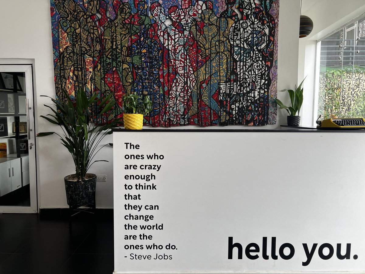 Sometimes, all you need is a splash of colour and creativity to stay #inspired.

Work from #VenturesPark this week and see the amazing things you can achieve!

#monday #mondaymotivation #newweek #coworkingspace #coworkinglife #training #conference #abuja