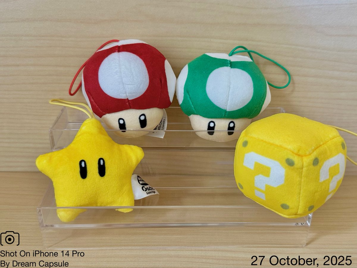🌟新入荷ガチャ商品プレゼントCP🌟

ゴム紐付きで色々なところに付けられる！
「Mocchi-Mocchi Gacha Game Style スーパーマリオ」

フォロー&amp;RP(RT)していただいた方の中から抽選で2名様に全4種セットをプレゼント🎁
ドリカプへの入荷日とキャンペーン詳細は↓

#ドリームカプセル #ガチャ専門店