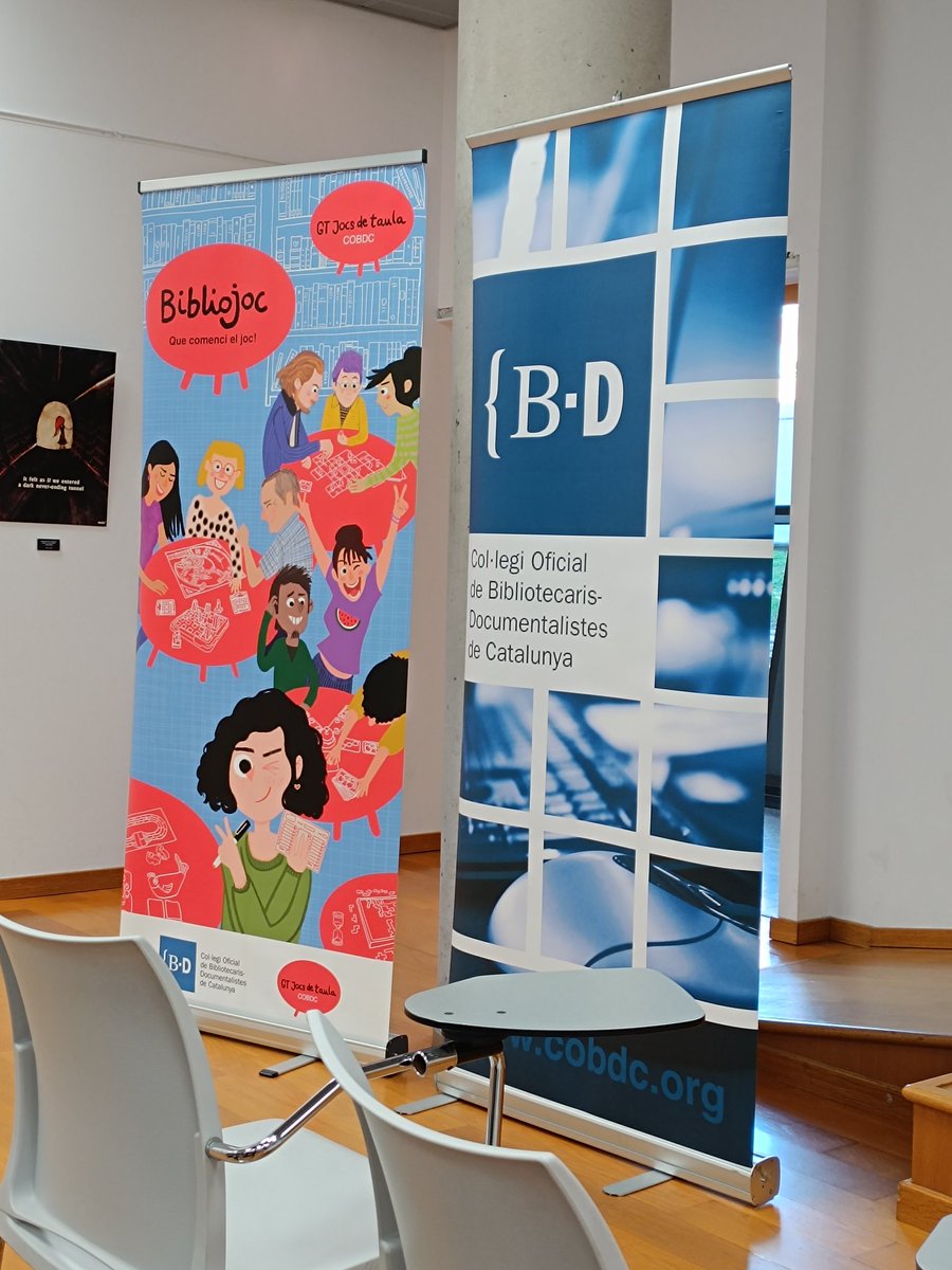 Avui toca Bibliojoc amb el #GTJocsdetaula del <a href="/cobdc/">COBDC</a> 

Que comenci el joc!