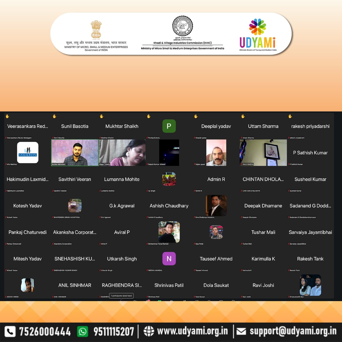 udyamiindia's tweet image. Udyami is proud to announce the success of this week&apos;s webinar under the PMEGP Scheme, on Cattle Feed Manufacturing Business. If you missed out on this webinar, here is the link to the webinar
youtube.com/live/vCMU4mDki…
#cattlefeed #cattlefeedmanufacturing #webinar #FreeWebinar