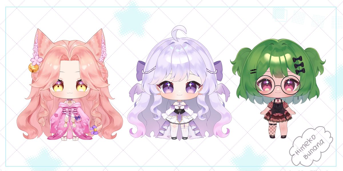Who wanna be my vtuber baby?
Offering L2D chibi commissions for $130 with three default expressions.
Add ons to be discussed in dm

Book your slot for as low as $35.

Installment process for remaining $95 (on every drawing stage)
Sketch: 20%
Coloring: 40%
Cutting: 40%

3 slots😘