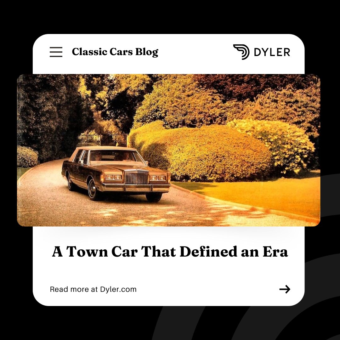 DylerNews's tweet photo. Dive into the story of the Lincoln Town Car - the full-size American luxo-sedan that floated like a river in steel and velour, and in doing so, defined an era of motoring you’ll never forget.

Read here: https://t.co/1gpcDUkO0L https://t.co/oFV0pMpdHb