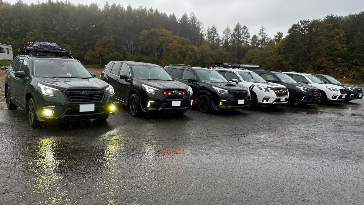 lemon_forester's tweet image. 福島フォレスターオフお疲れ様でした‼️
今回スタッフとして参加させて頂きました&amp;lt;(_ _)&amp;gt;
いつもの仲良しメンバーや去年会えなかった人にも会えて嬉しかったし、オフ会初参加の方や初めましての方とも交流できてよかった🥺

今年も自分以外のSK穴あきボンネット見れず‼️😭
 #福島フォレスターオフ2025