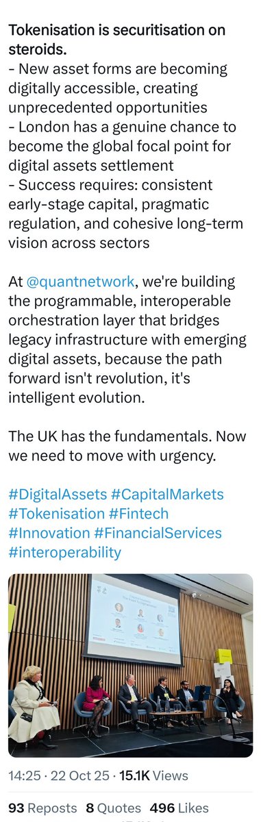 0028Central's tweet photo. @JeffreyPeel @MilesHarrisLGA It's securitisation 2.0 on steroids, tokenising illiquid assets to liquid assets. When the digital assets bill goes through they can tokenise anything like carbon credits etc.... https://t.co/3mN6FszfRX