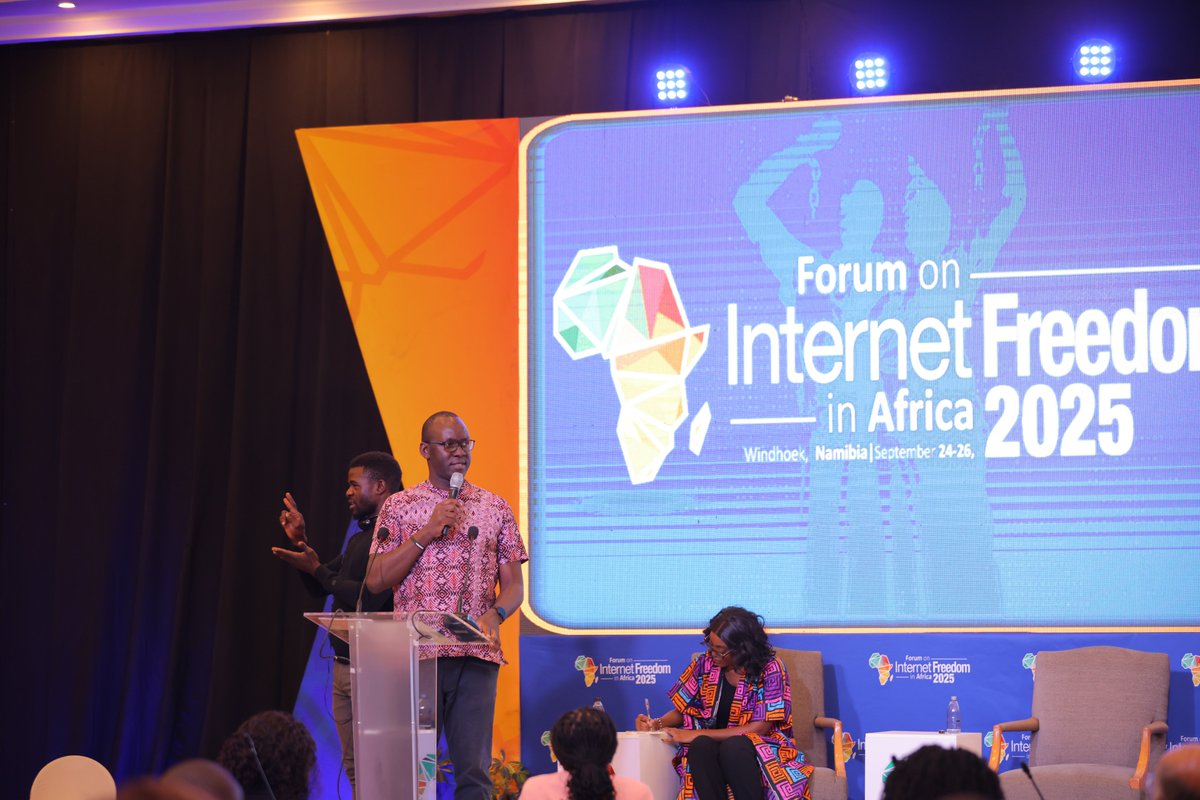 cipesaug's tweet photo. The 2025 State of Internet Freedom in Africa report was launched at #FIFAfrica25. The report unpacks how Artificial Intelligence(AI) is transforming civic space, governance, and rights across 14 African countries.
It highlights AI’s promise in boosting innovation, transparency, and public service delivery, but also warns of rising risks like surveillance, deepfakes, and digital exclusion.
Access the full report here: https://t.co/1fuYc0urRT
#InternetFreedomAfrica