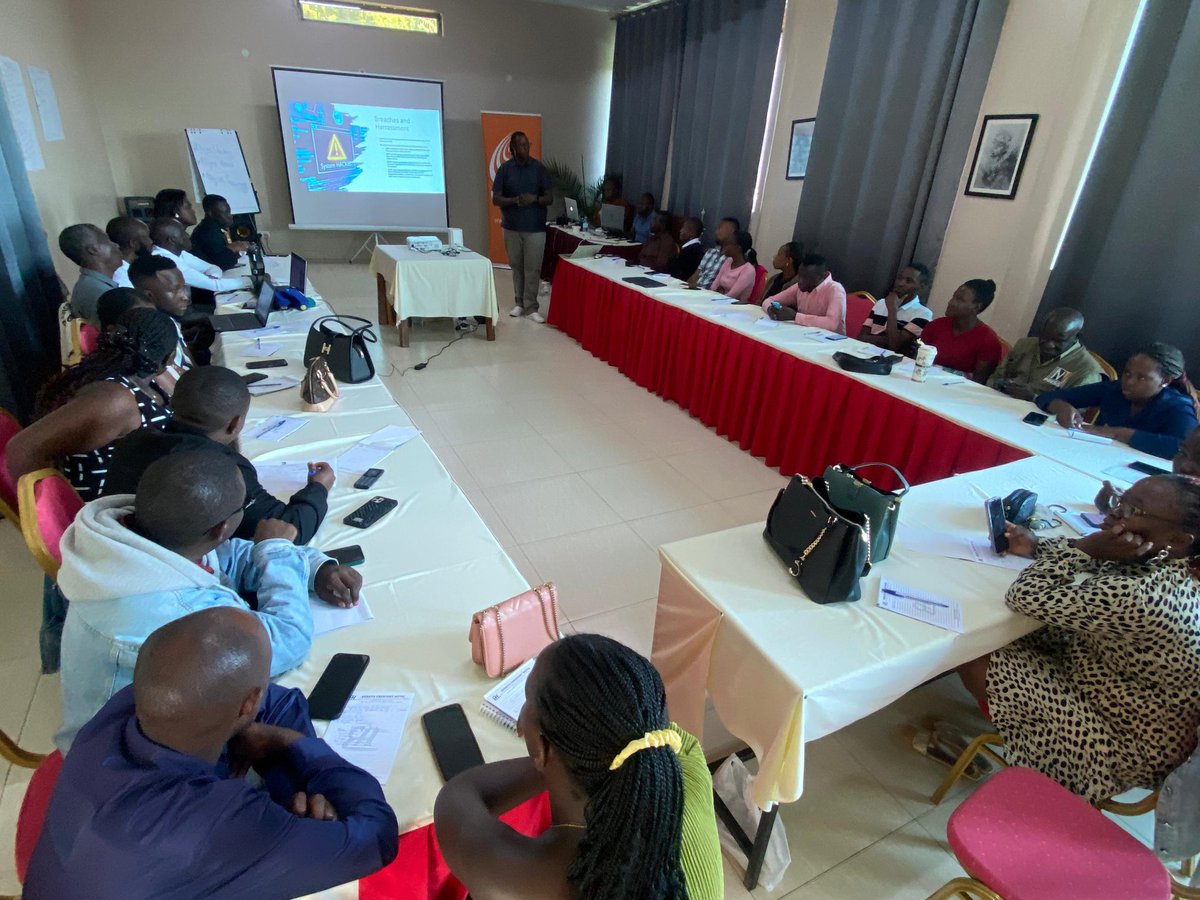 Teamdirect1209's tweet image. Cyber Security Awareness Training by CIPESA Uganda

Today, @cipesaug is conducting a Cyber Security Awareness training aimed at empowering individuals and organizations with the knowledge and skills to stay safe online. 
#CybersecurityAwarenessMonth
#internetFreedomAfrica