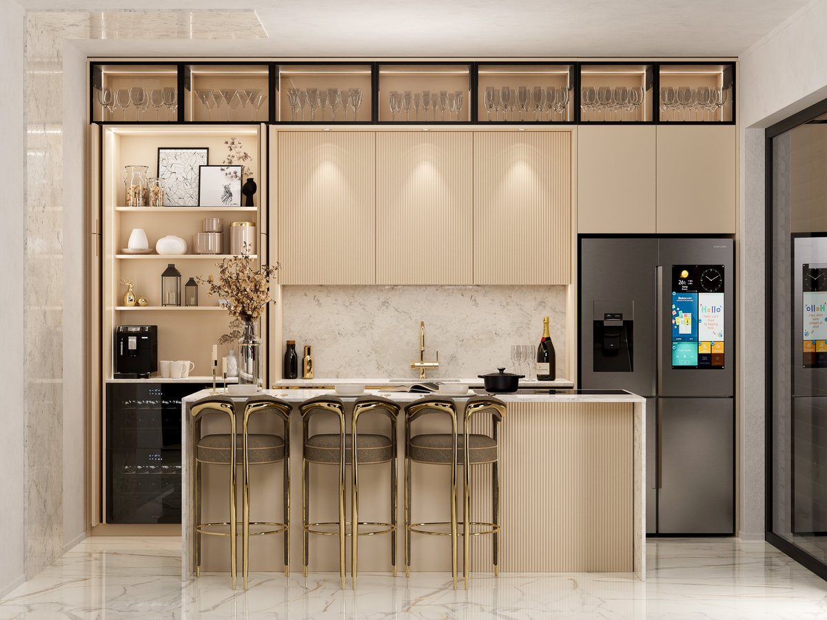 3D_IDA's tweet photo. Good design hides complexity.
This kitchen is all about clean lines and subtle luxury.
#InteriorDesign #3DVisuals #DesignDetails https://t.co/NKyEmw5unf