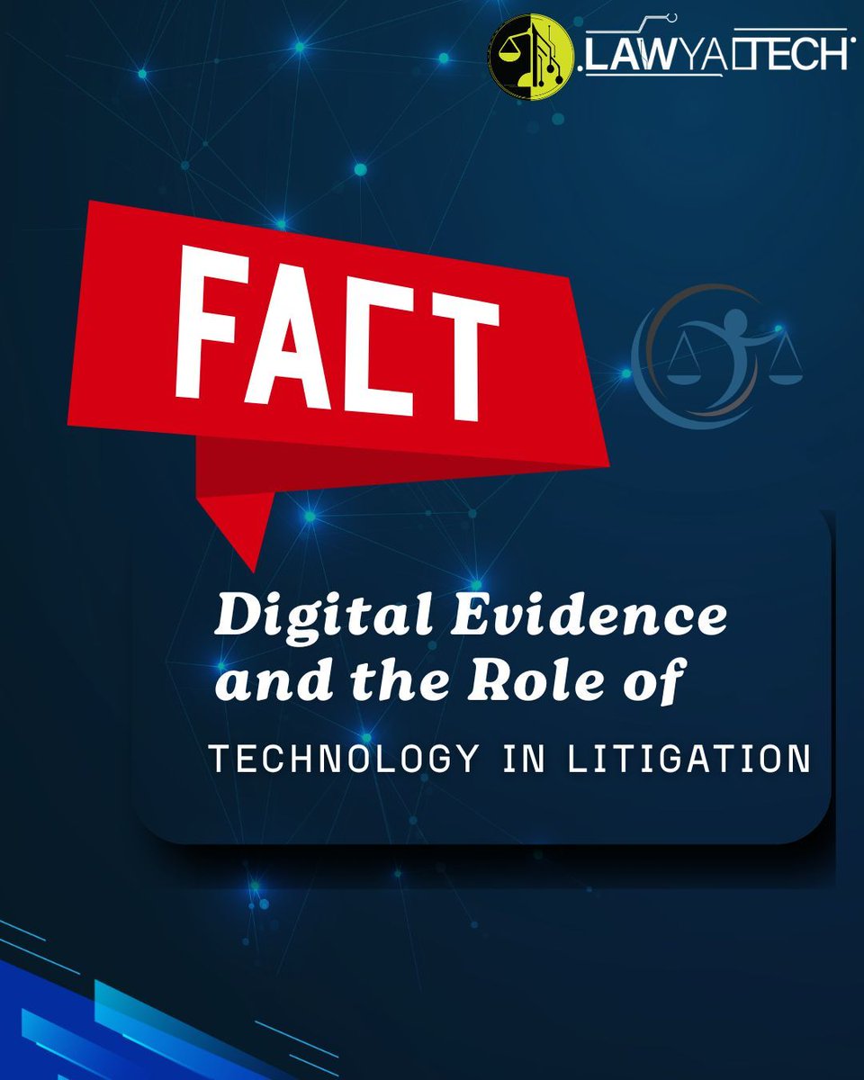 lawyaltech's tweet image. In today’s courtrooms, tech isn’t just an accessory — it’s a game changer for evidence &amp;amp; strategy. 

#LawAndTech #Ediscovery #LegalInnovation