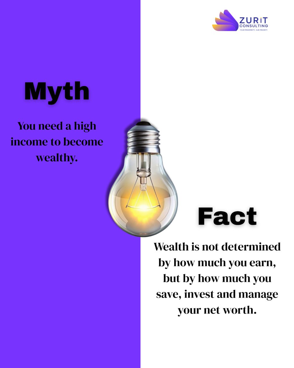 Myth vs Fact: You don’t need a bigger salary—you need a better plan. Track, save, invest, repeat.
Turn habits into wealth—join the Prosperity Fundamentals Masterclass (15 Nov–13 Dec). Build your plan, step by step.
Register now: dashboard.mailerlite.com/.../1528876607…
#moneymyths