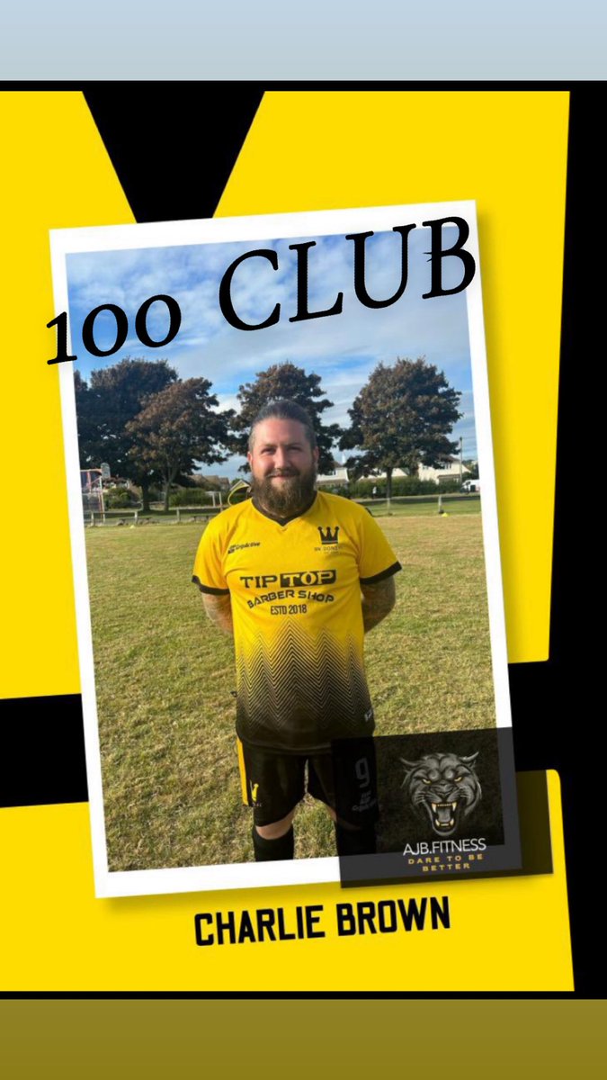 Bn Dons 2s👑 (@bn_2s) on Twitter photo 100 CLUB !!!! 👑
Last nights fixture saw a club legend in <a href="/CharlieBrun12/">Charlie Brown</a> make his 100th appearance for the club last night. Signing for the club in 2020 , Charlie has most certainly become a Dons icon.  
Congratulations Charlie 💛🖤
Onto another 100 👀 100 CLUB !!!! 👑
Last nights fixture saw a club legend in <a href="/CharlieBrun12/">Charlie Brown</a> make his 100th appearance for the club last night. Signing for the club in 2020 , Charlie has most certainly become a Dons icon.  
Congratulations Charlie 💛🖤
Onto another 100 👀