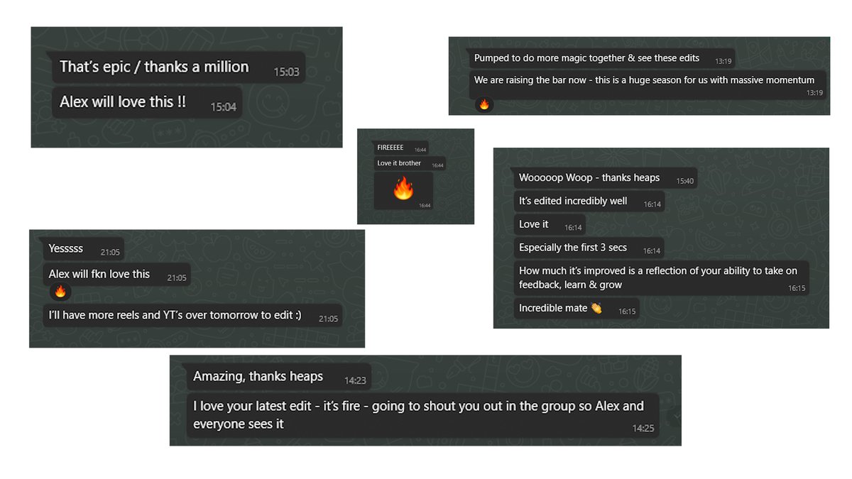 POV: You’ve been working with a client for almost a year now