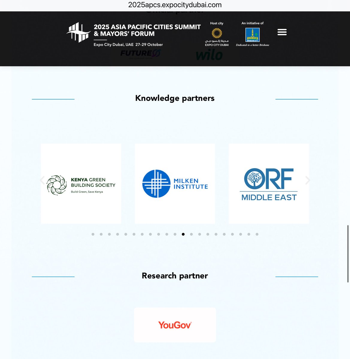 CurtisSChin's tweet image. Tune in as 150+ mayors &amp;amp; leaders from 300+ cities worldwide join me at the 2025 Asia Pacific Cities Summit &amp;amp; Mayors’ Forum. #APCS2025 #2025APCS  👉 2025apcs.expocitydubai.com at #ExpoCityDubai

2025apcs.expocitydubai.com
@Cities_Today @expocitydubai @brisbanecityqld @MilkenInstitute