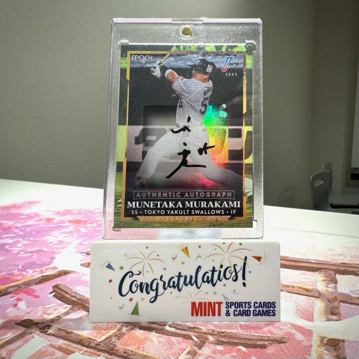 🎉🎉お客様良い引きー！！！🎊🎊✨✨ 「 EPOCH 2025 NPB プロ野球