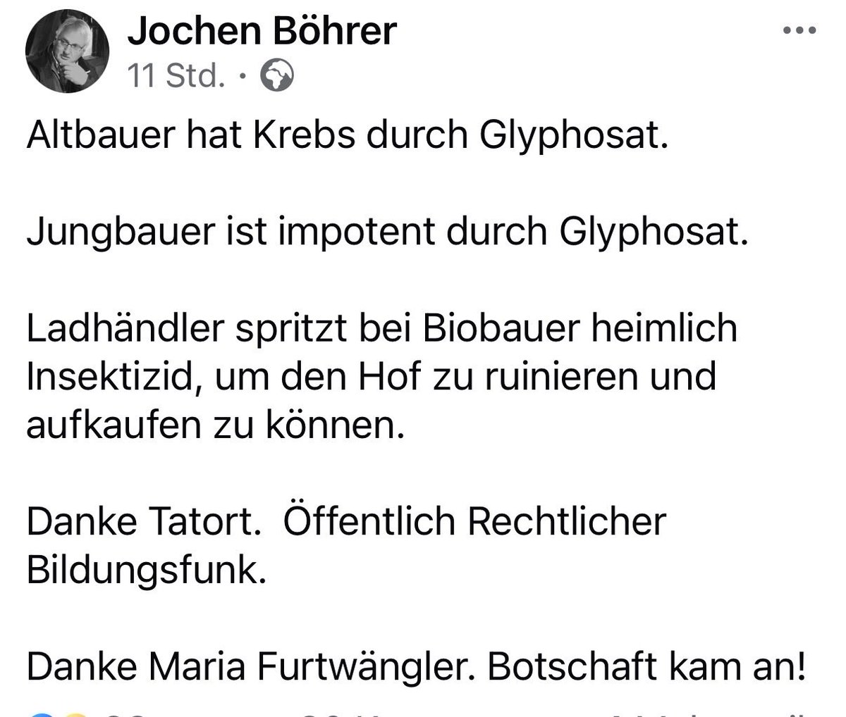Das👇 meine ich, wenn ich von Durchseuchung der fiktionalen Programme des #ÖRR mit subtilen aktivistischen Inhalten rede. facebook.com/share/p/1CsBBa…