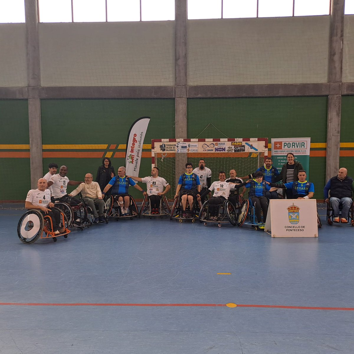 inclusportcyl's tweet photo. ♿️¡#InclusportSerban arranca con fuerza en el Campeonato de España de #BalonmanoEnSilla!💪Tras una gran victoria frente a ICB Coruña en el Pabellón de #Corme, nuestro equipo se coloca líder del Grupo A🙌

¡Un inicio espectacular rumbo a la Final Four 2026!
https://t.co/6MsIYJlpVC https://t.co/zp2b7yQgLM