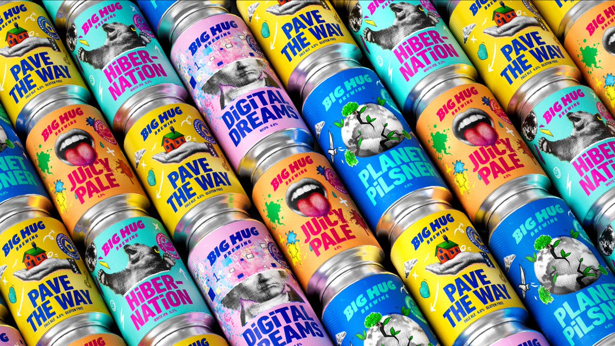 BigHugBrewing's tweet photo. Same Beer 🍺 New Look 👀 More Purpose ❤️ - https://t.co/AWjDmwM7LK https://t.co/hevQ4VlDAh