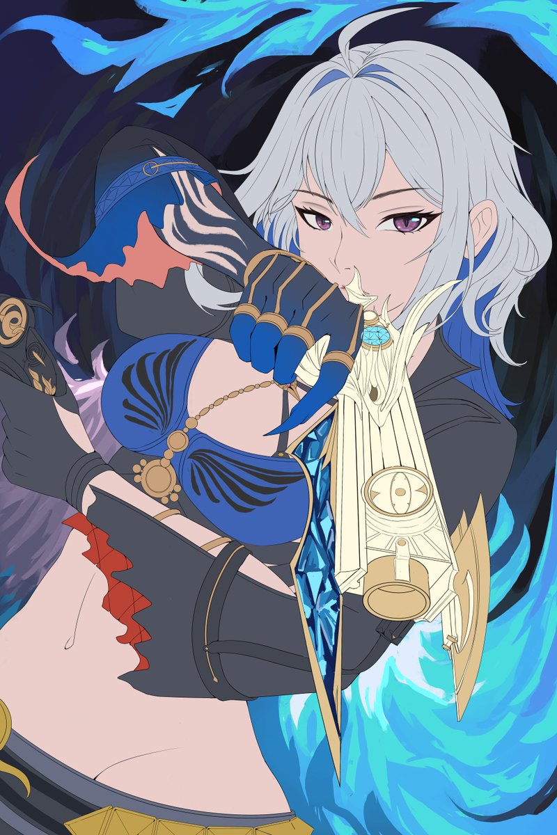 Work in Progress 
#WutheringWaves #Wuwafanart #Galbrena