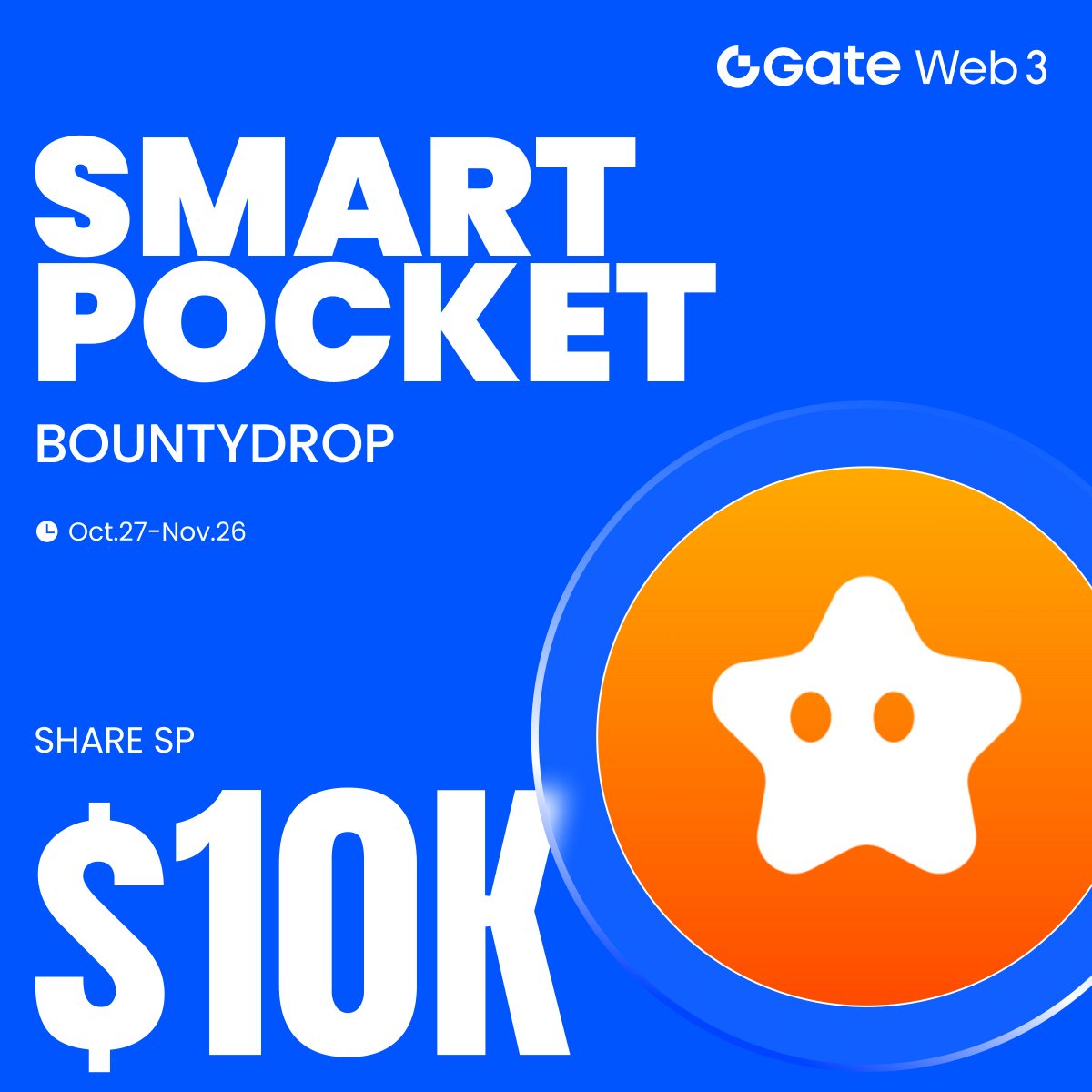 GateWeb3_HQ's tweet image. 🔥#GateWeb3 & @smapocke #BountyDrop is Live!
Complete the Tasks to Share $10,000 SP
✅ Hold assets worth at least 50 $USDT (or equivalent) in Gate Web3 across the SOL chain.
✅ Follow @GateWeb3_HQ & @smapocke & @sptokens
✅ Join Smart Pocket Discord
✅ Read Smart Pocket on…