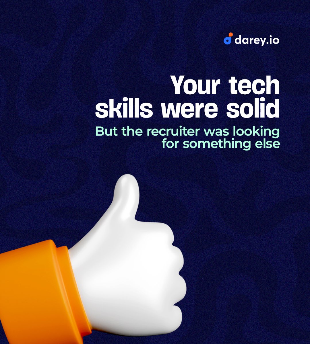 darey_io's tweet image. Funny thing about tech interviews: you can walk in and ace every cybersecurity scenario, firewalls, incident response, compliance frameworks  and still walk out without an offer.