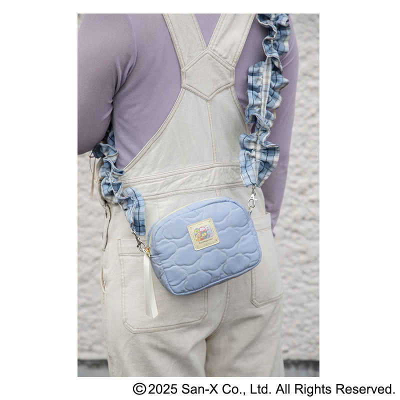 ノベルティ　キルティング　ポーチショルダー