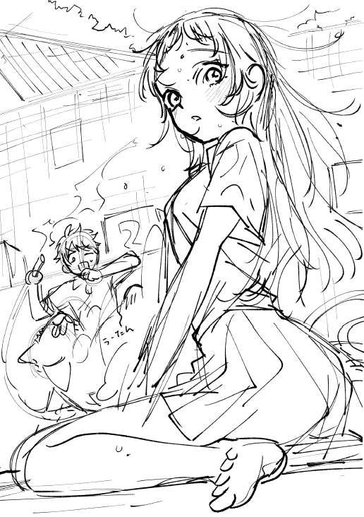 プール🍉🌊
#百瀬アキラの初恋破綻中 