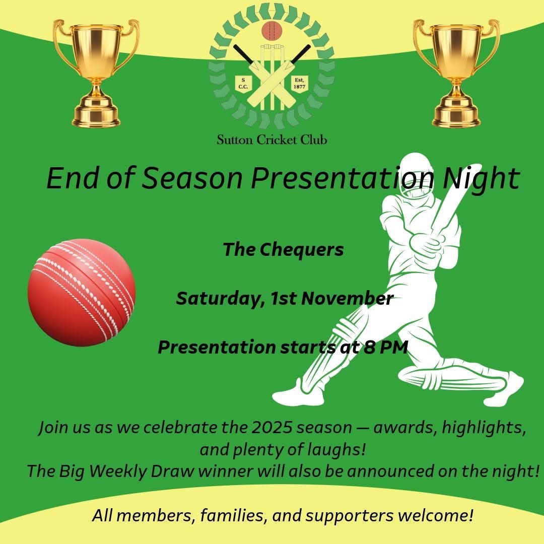 Sutton CC tweet media