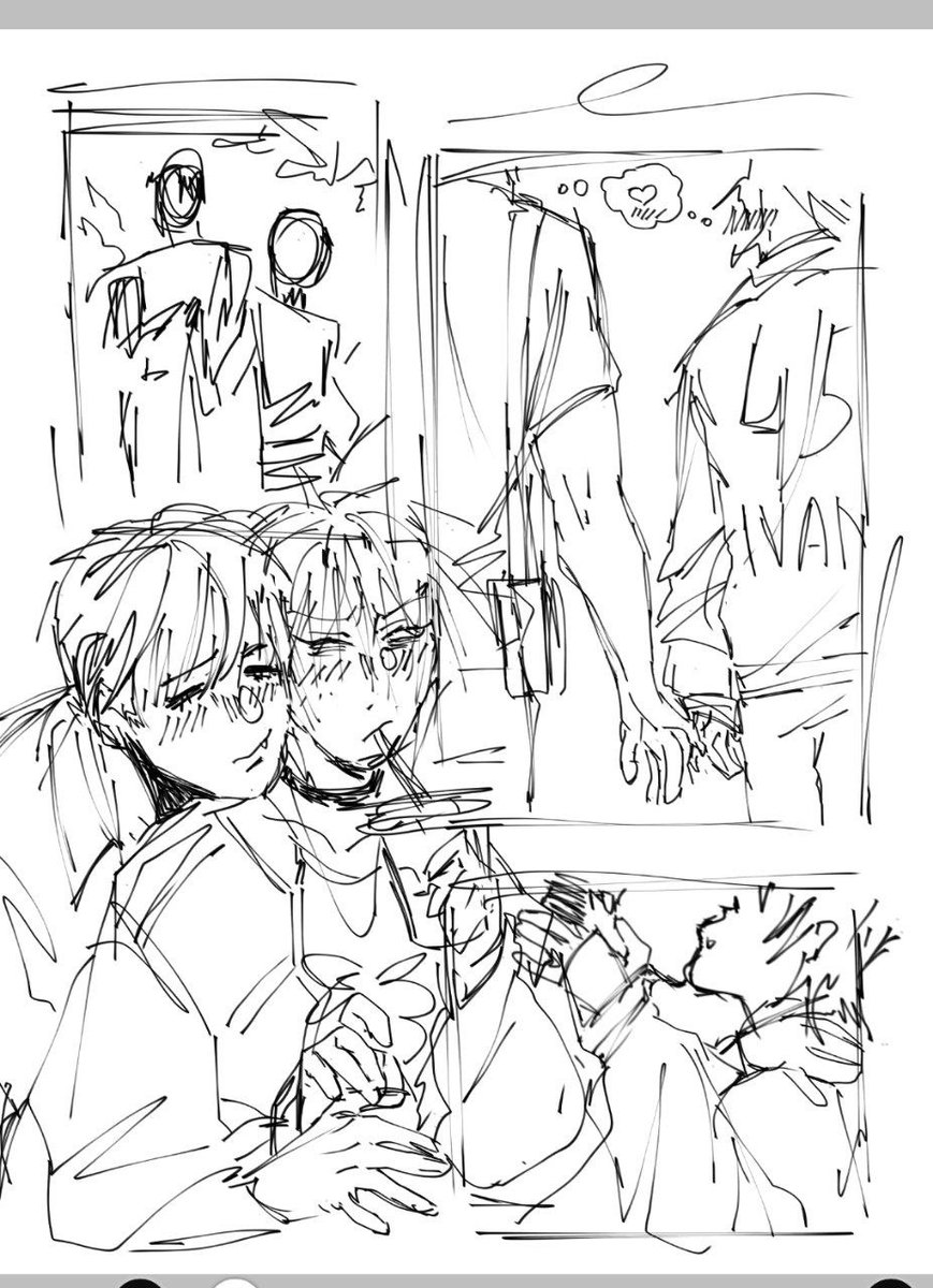 gimuoart's tweet image. sketch vs final