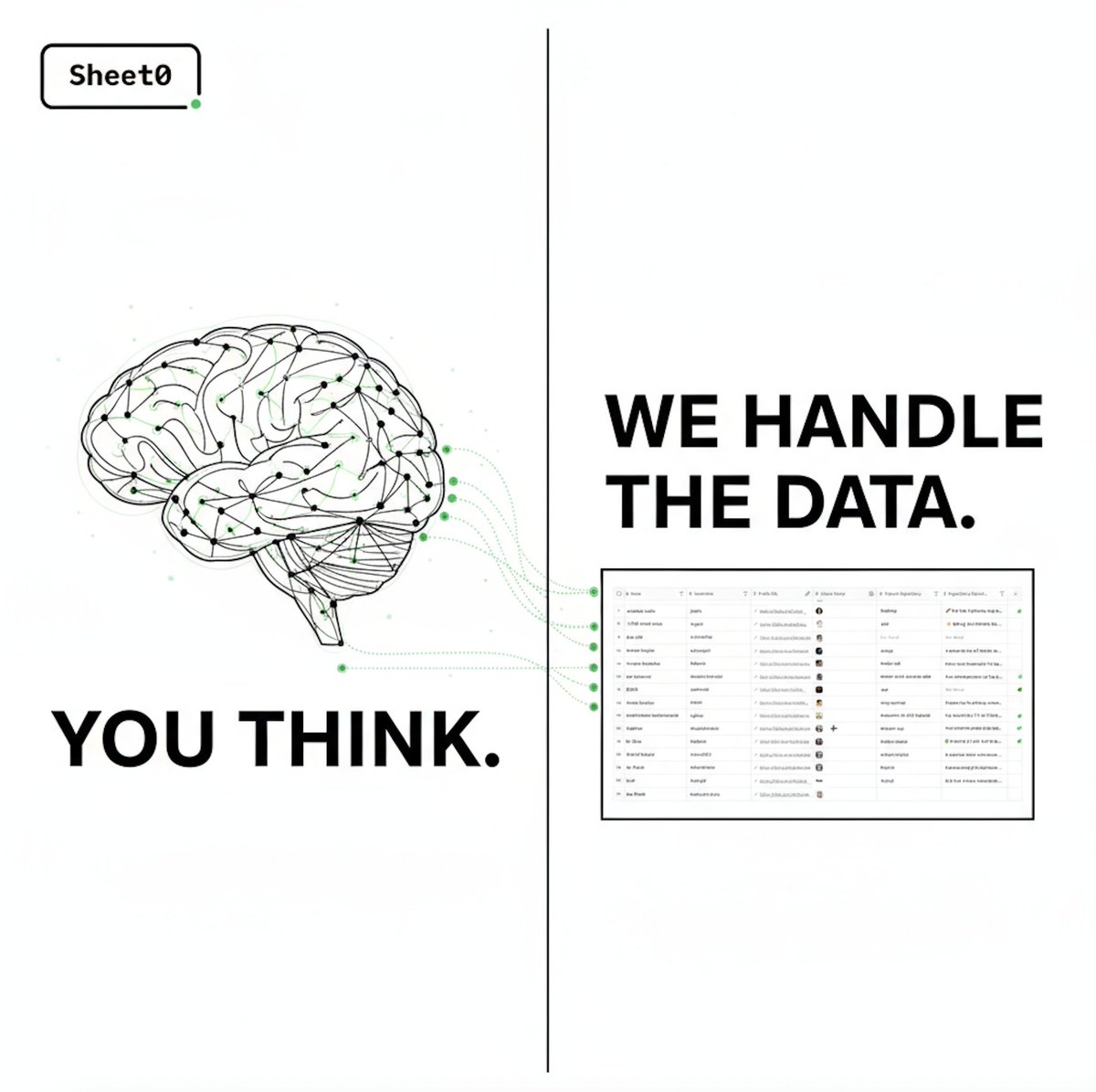 Maliha Tasnim (@this_is_tasnim) on Twitter photo Developers, stop wasting days on scraping scripts and broken ETL pipelines.
Meet <a href="/sheet0ai/">Sheet0</a> — an L4 Data Agent that turns any website into structured JSON or CSV — in seconds.
No setup. No proxies. No maintenance.
#DeveloperTools #API #WebAutomation #Sheet0 Developers, stop wasting days on scraping scripts and broken ETL pipelines.
Meet <a href="/sheet0ai/">Sheet0</a> — an L4 Data Agent that turns any website into structured JSON or CSV — in seconds.
No setup. No proxies. No maintenance.
#DeveloperTools #API #WebAutomation #Sheet0