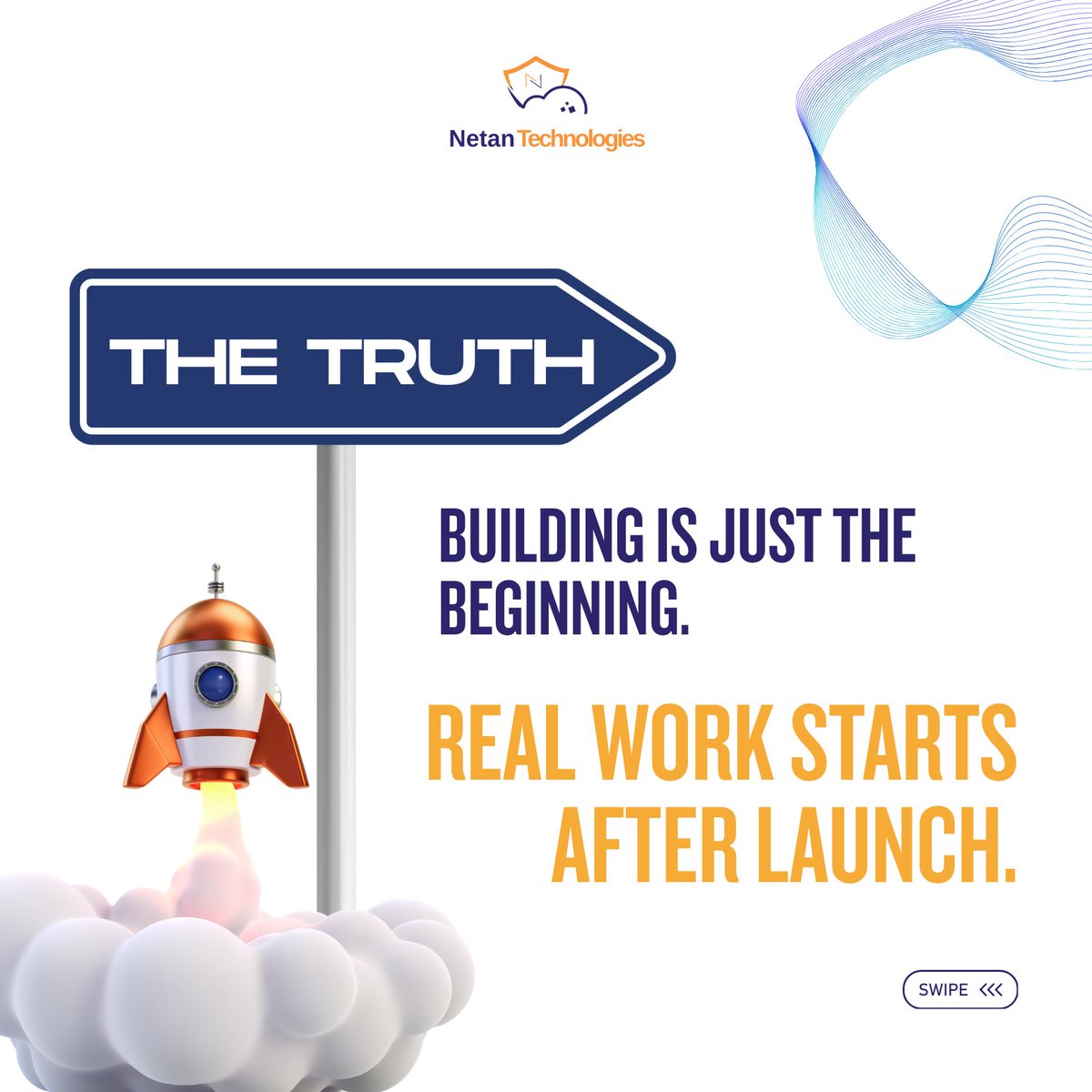 NetanTech's tweet image. Myth Buster
A lot of people think once a product is built, the hard work ends.
In reality maintenance, updates, user support, and security never stop.
That’s what keeps your product alive and relevant.
 A successful product is always evolving.

#TechMythBuster #NetanTech #Product