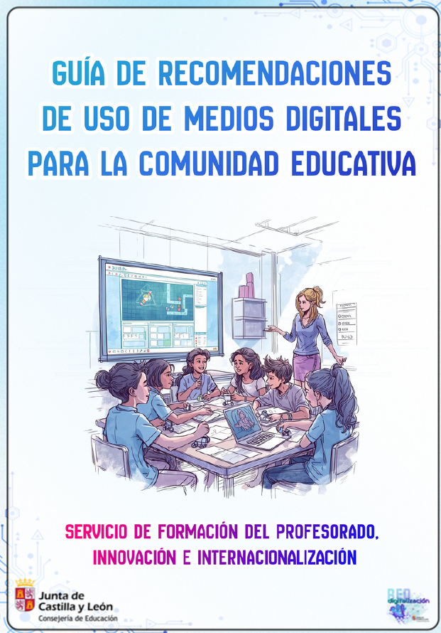 📢 Nueva Guía de Recomendaciones de Uso de Medios Digitales para la Comunidad Educativa de <a href="/educacyl/">Educación JCyL</a>

💡 Una apuesta por la seguridad y confianza digital dentro del Plan de la <a href="/jcyl/">Junta de Castilla y León</a>, referente 🌍 a nivel internacional.

📘 👉
🔗educa.jcyl.es/plandesegurida…
<a href="/educacyl/">Educación JCyL</a> #FormaciónCyL