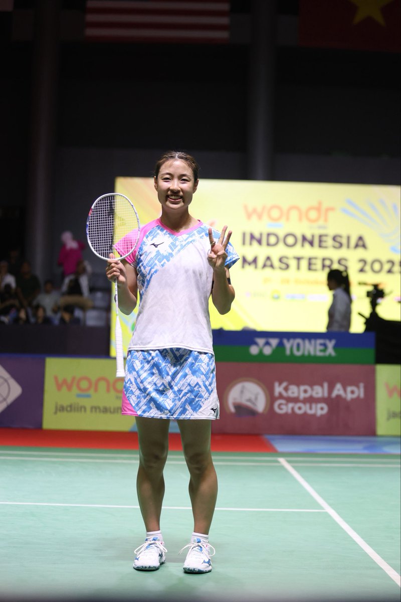 Keep going🔥
Next tournament is Korea Masters 2025.