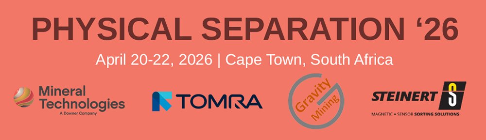 barrywills's tweet image. #MEIBlog: Gravity Mining to showcase advanced fine gravity separation technology at Physical Separation &apos;26. And a reminder that the deadline for abstracts for #PhysicalSeparation26 and #MineralProcessingCircuits26 is the end of this week.