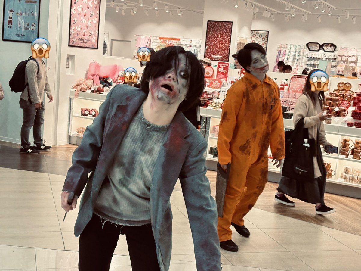 盛岡南イオンにゾ……ゾンビ😱
襲われないように猫エサ買って帰宅🧟