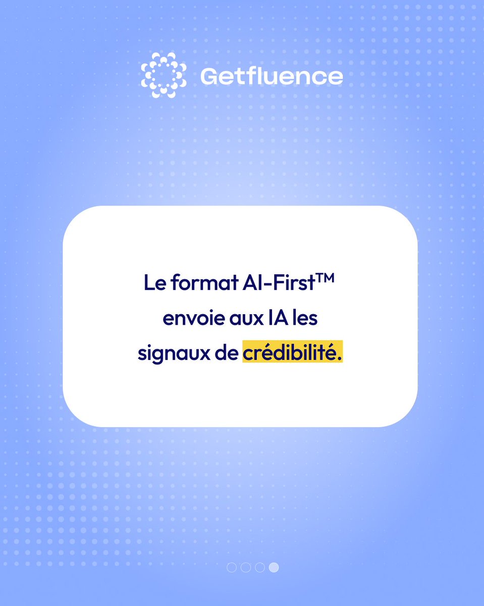 🎁 CADEAU : gagnez un diagnostic AI-First™ pour optimiser votre visibilité IA !

𝗖𝗼𝗺𝗺𝗲𝗻𝘁 𝗽𝗮𝗿𝘁𝗶𝗰𝗶𝗽𝗲𝗿 :
👍 Likez ce post
👥 Suivez <a href="/abondance_com/">Abondance</a> et <a href="/byGetfluence/">Getfluence</a> 

Tirage au sort dans 1 semaine sous ce post !

💡 Découvrez AI-First™ : landing-getfluence.webflow.io/lp--ai-first