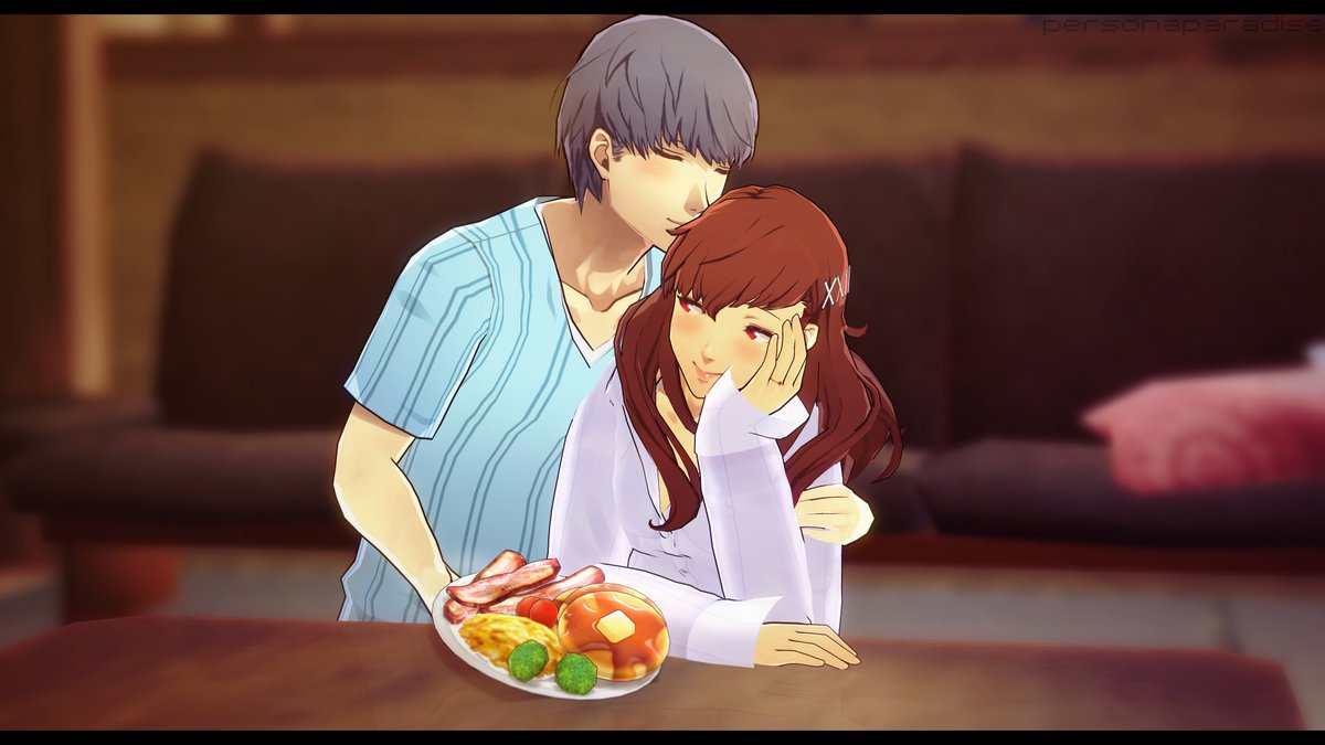 personaparadise's tweet image. Sweet affection in the morning 💕 | Cxmm for @CerebralPolicy0 

#P3 #P4 #banhamu