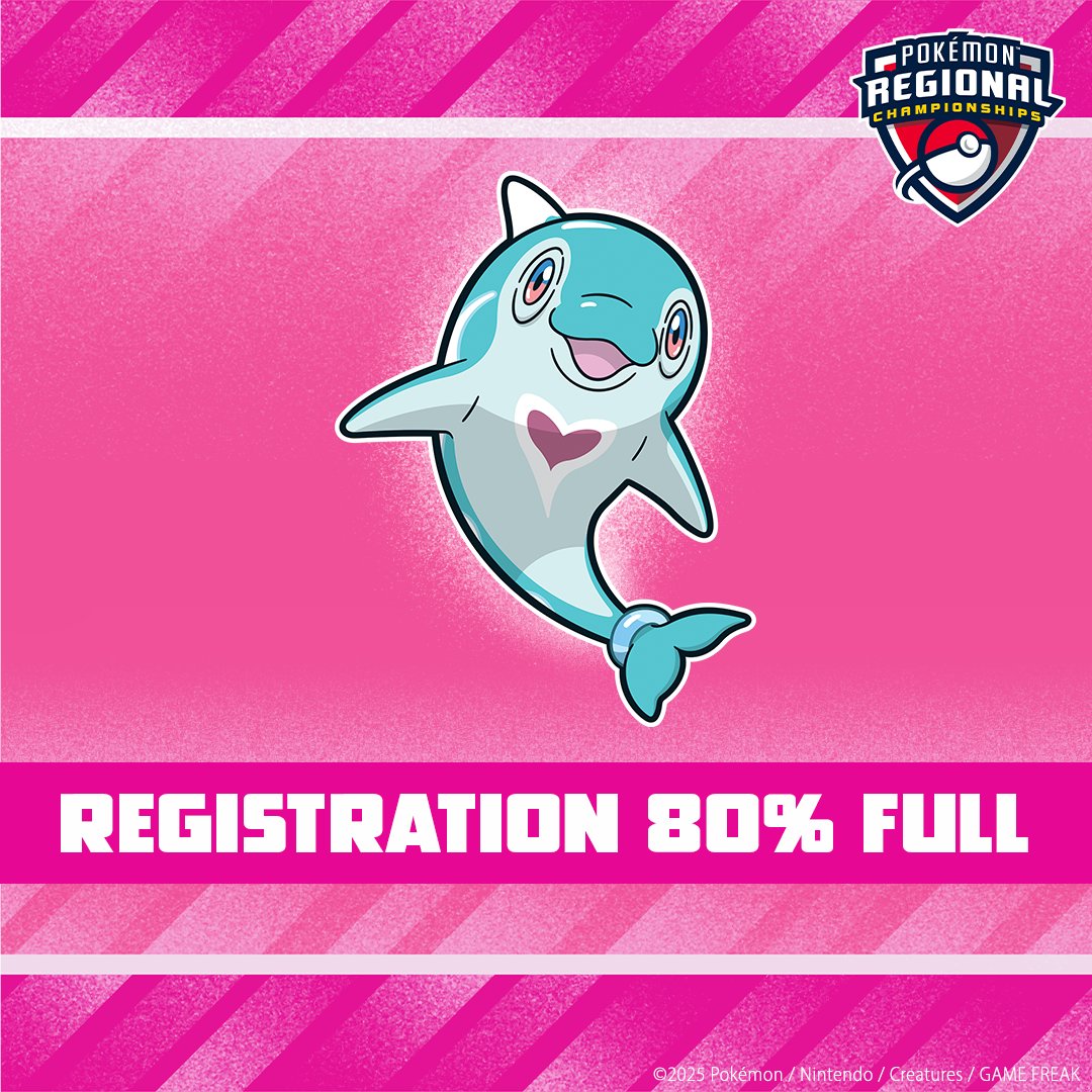 ESLAustralia's tweet photo. Attention Trainers! Registrations for the Brisbane Pokémon Regional Championships 2026 close Wednesday, October 29 at 11:59 PM AEST!

Secure your spot before it’s too late 👉 https://t.co/AvKdQE9bCv https://t.co/RefCKzKDMI