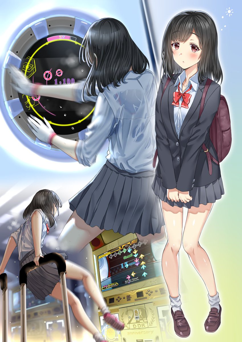 alde_hyde's tweet image. ゆるふわ音ゲーマーちゃん🦍