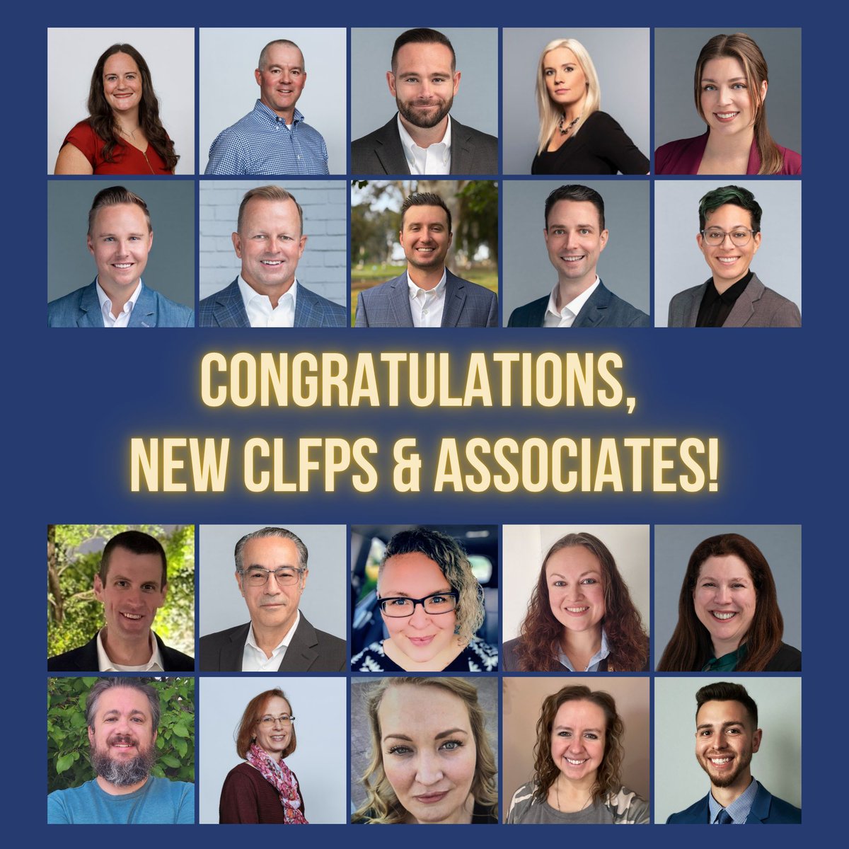 CLFP_Foundation's tweet image. We’re proud to welcome 20 new members to the CLFP Community. Each of these professionals has demonstrated their dedication, integrity, and  commitment to the equipment finance industry by earning their CLFP letters. Meet everyone here: buff.ly/SNFwSXr