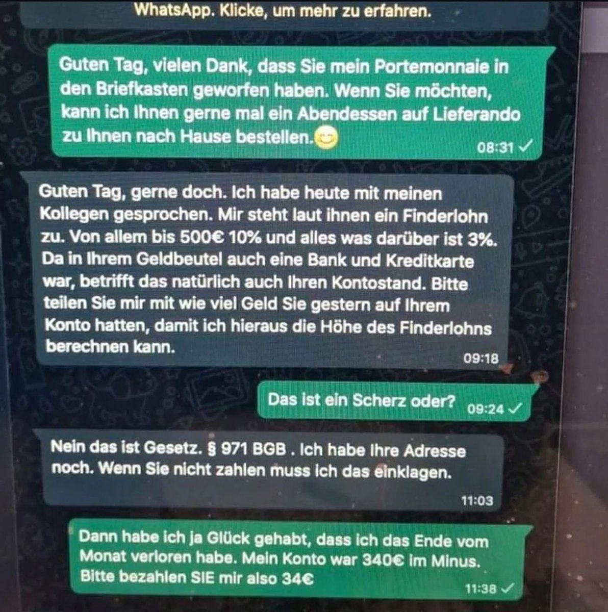 Littlewisehen (@littlewisehen) on Twitter photo Der Finderlohn… 😎 Der Finderlohn… 😎
