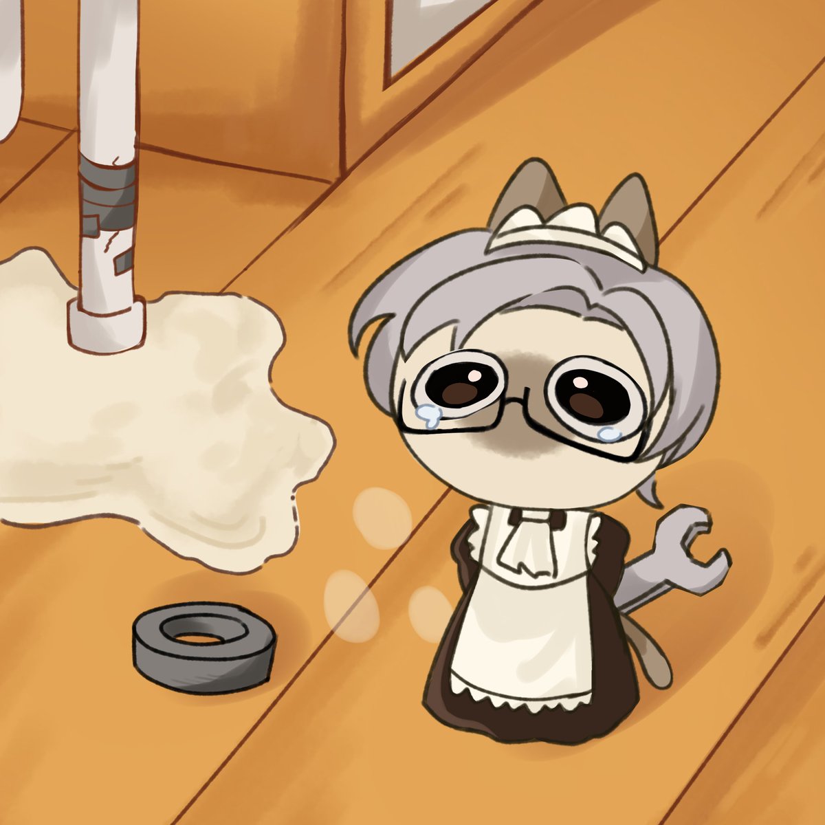 LottieLT346824's tweet image. He tried his best, okay?

#TearsOfThemis #Azukisan #VynRichter #NXX